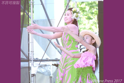 ALOHA SUMMER FESTIVAL in Osaka 2017 フラダンス 画像