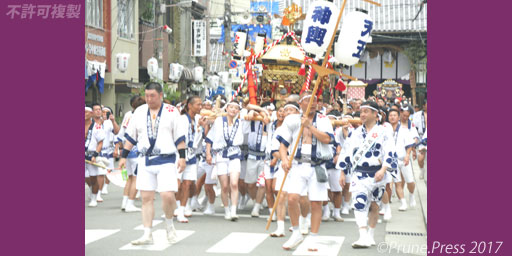 大阪 天神祭 2017 画像