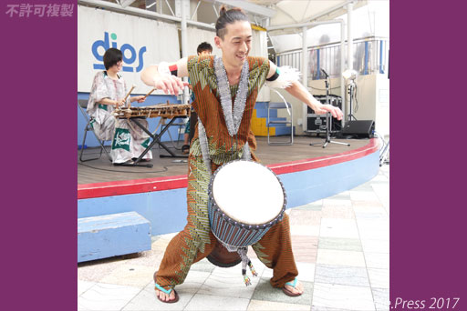 dios夏祭り 2017 大阪大学西アフリカドラム＆ダンスサークル　タリベ 画像