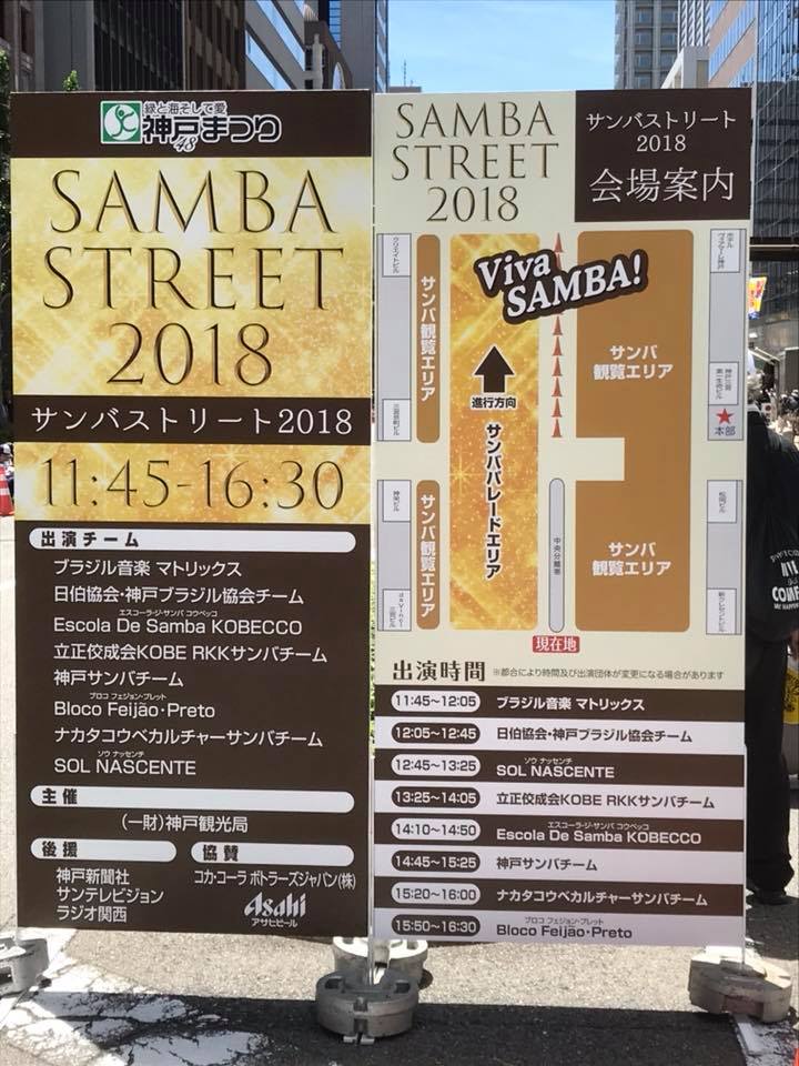 神戸まつり2018 サンバストリート