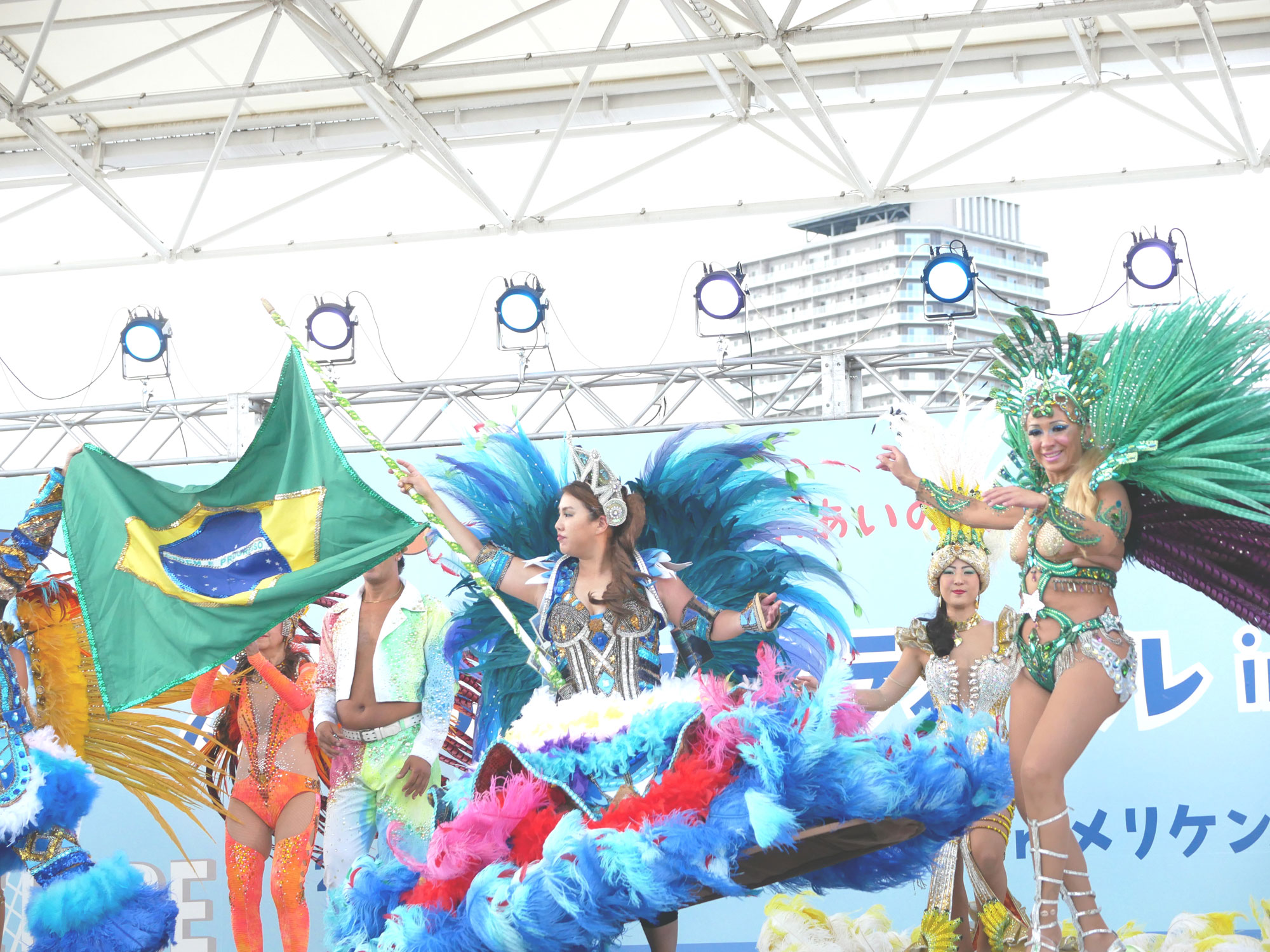Copacabana samba team by Beija-Flor